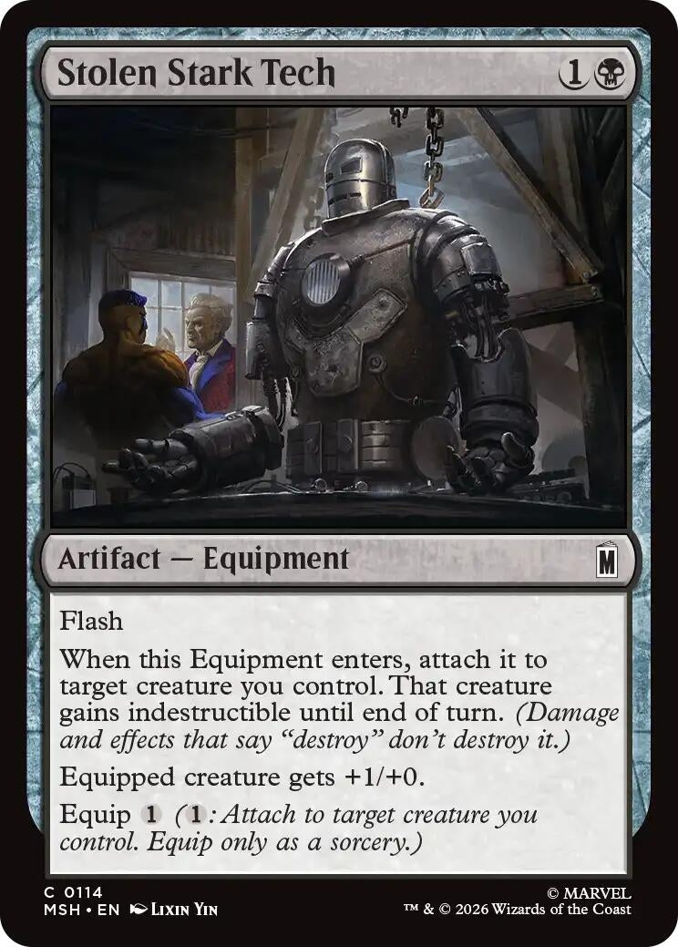 Stolen Stark Tech (114) [Marvel Super Heroes]
