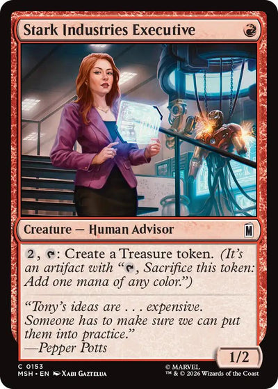 Stark Industries Executive [MSH-153] - [Marvel Super Heroes] (English)