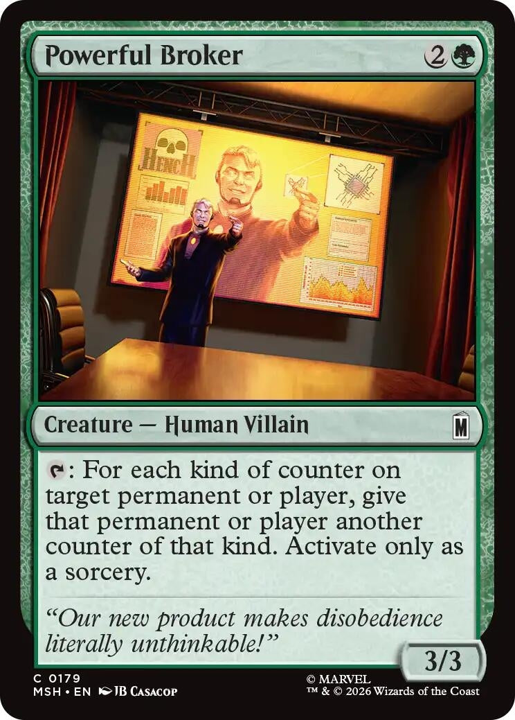 Powerful Broker (179) [Marvel Super Heroes]