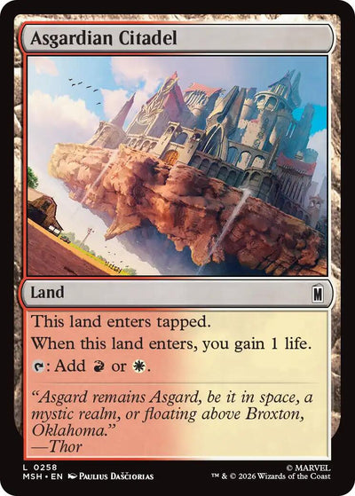 Asgardian Citadel [MSH-258] - [Marvel Super Heroes] (English)