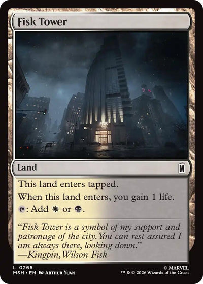 Fisk Tower [MSH-265] - [Marvel Super Heroes] (English)