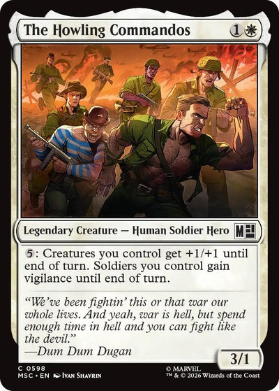 The Howling Commandos (598) [Marvel Super Heroes]