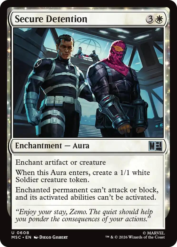 Secure Detention (608) [Marvel Super Heroes]