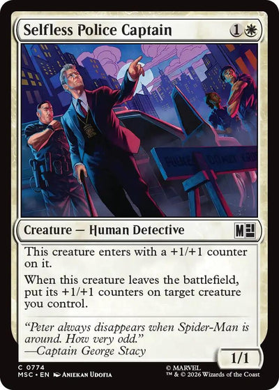 Selfless Police Captain (774) [Marvel Super Heroes]