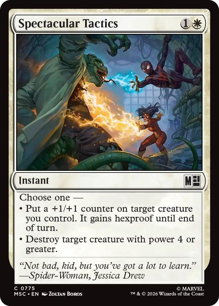 Spectacular Tactics (775) [Marvel Super Heroes]