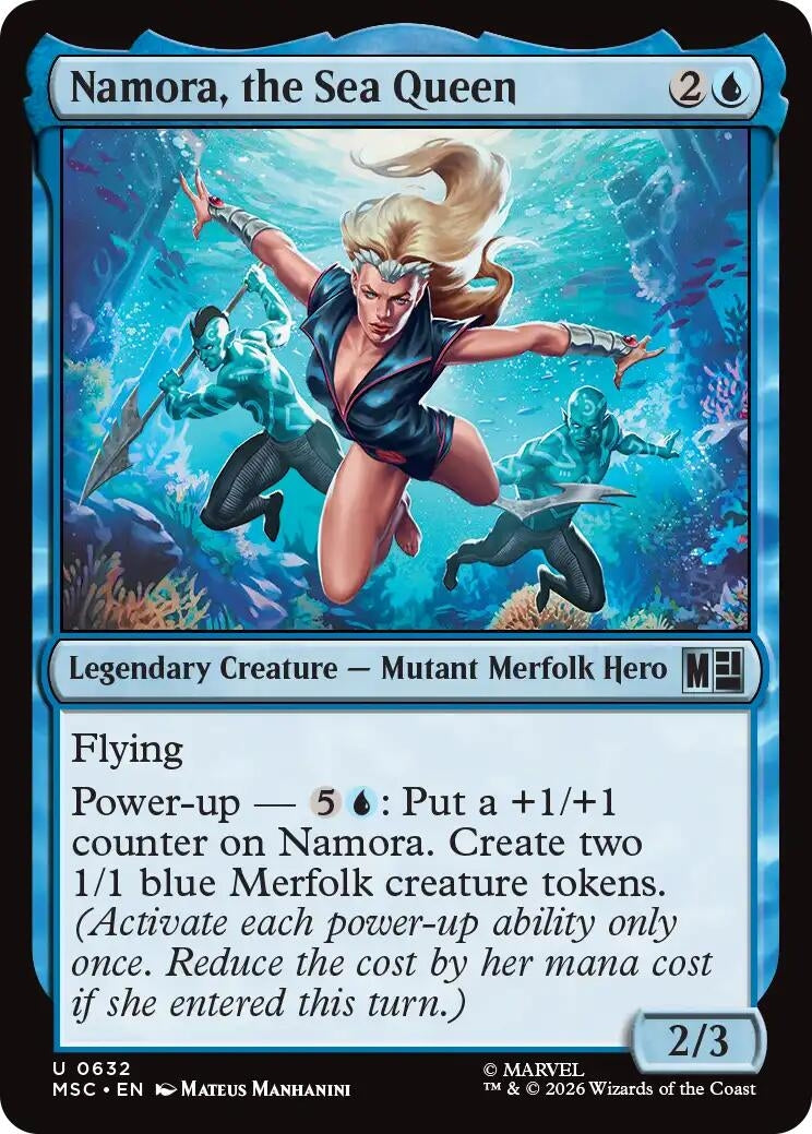Namora, the Sea Queen (632) [Marvel Super Heroes]