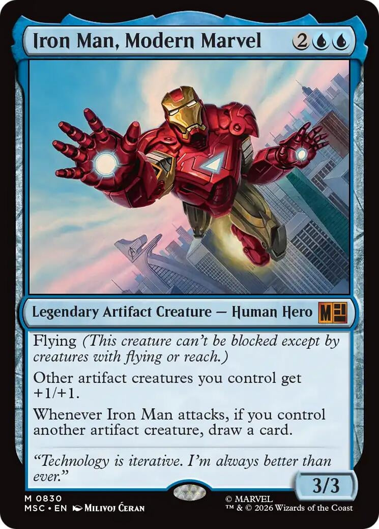 Iron Man, Modern Marvel (830) [Marvel Super Heroes]