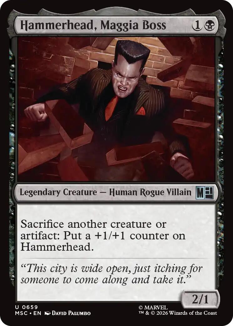 Hammerhead, Maggia Boss (659) [Marvel Super Heroes]