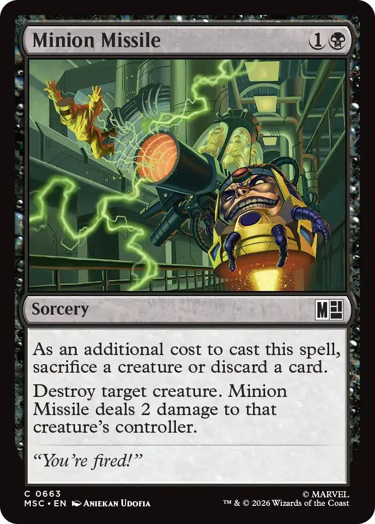 Minion Missile (663) [Marvel Super Heroes]
