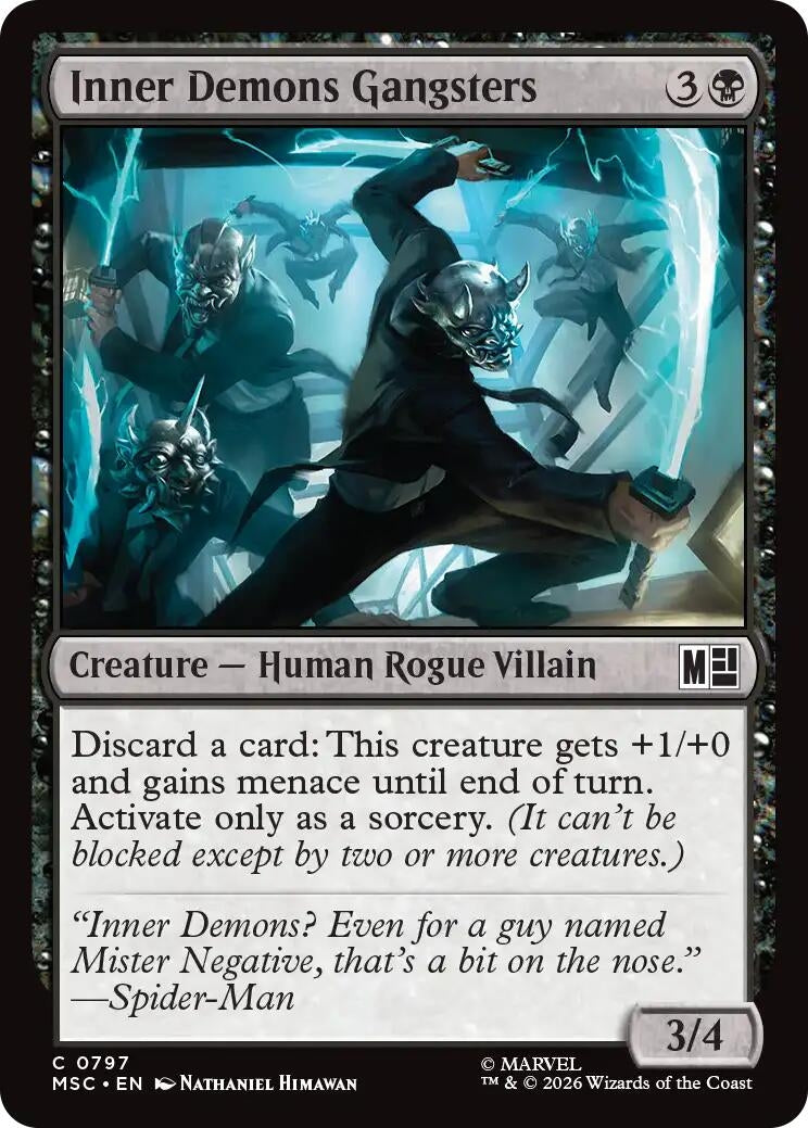 Inner Demons Gangsters (797) [Marvel Super Heroes]