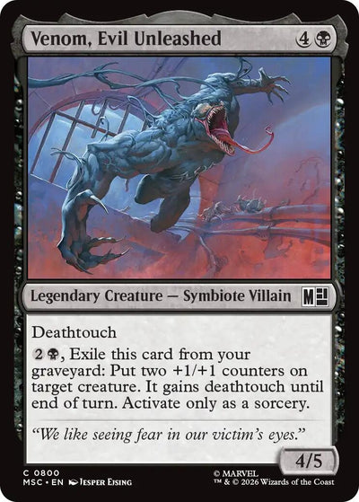 Venom, Evil Unleashed (800) [Marvel Super Heroes]