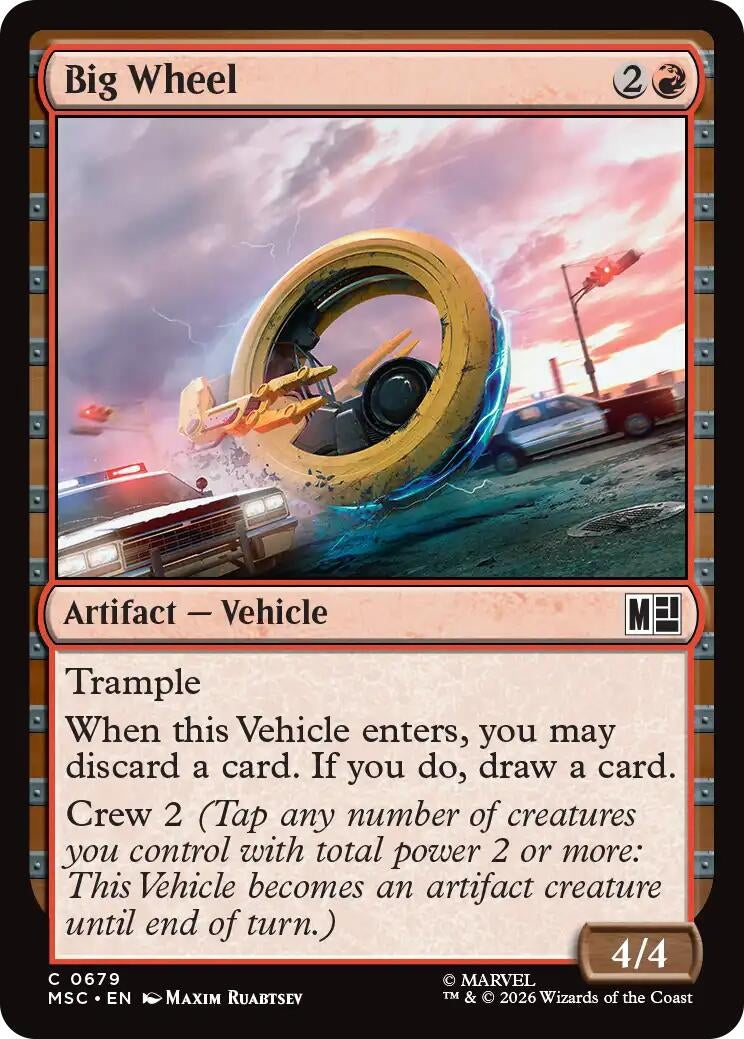 Big Wheel (679) [Marvel Super Heroes]