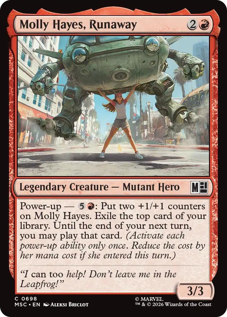 Molly Hayes, Runaway (698) [Marvel Super Heroes]