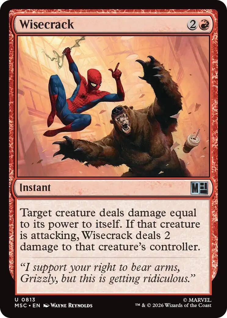 Wisecrack (813) [Marvel Super Heroes]