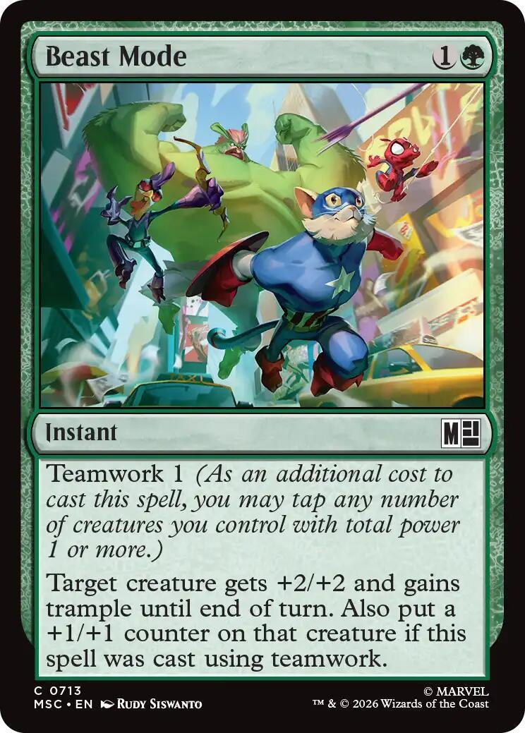 Beast Mode (713) [Marvel Super Heroes]