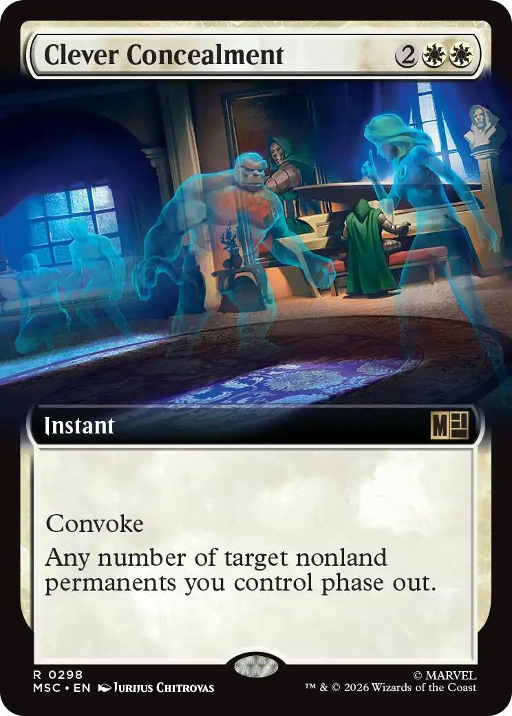 Clever Concealment (Extended Art) (298) [Marvel Super Heroes]