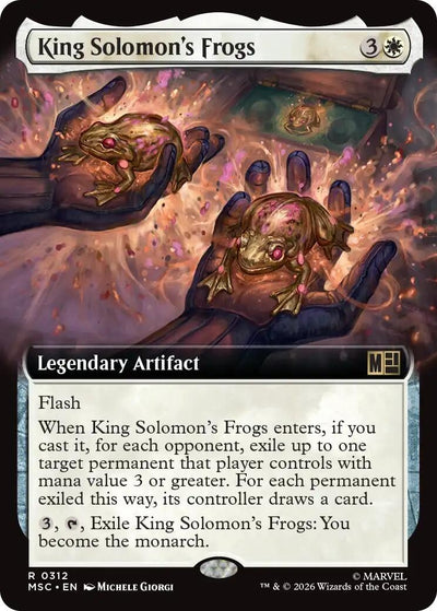 King Solomon's Frogs (Extended Art) (312) [Marvel Super Heroes]
