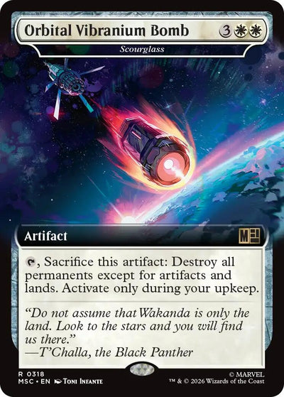 Orbital Vibranium Bomb - Scourglass (Extended Art) (318) [Marvel Super Heroes]