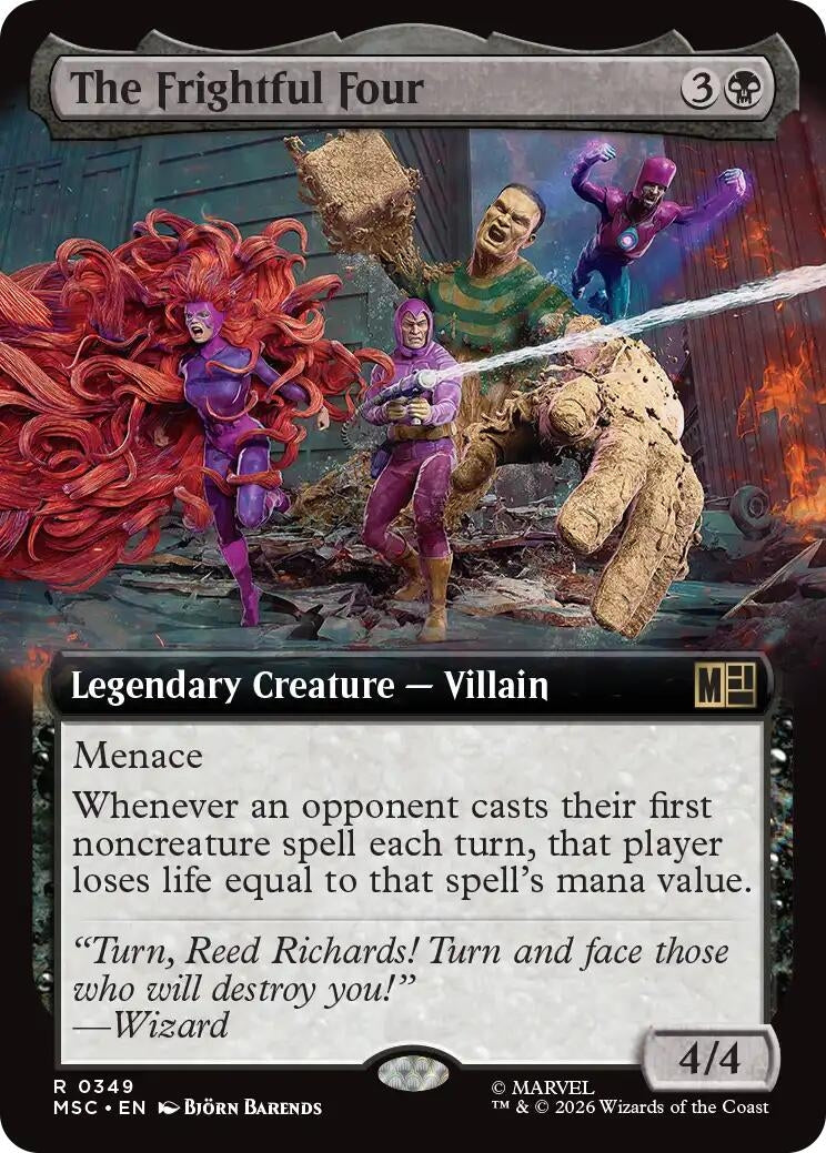 The Frightful Four (Extended Art) (349) [Marvel Super Heroes]