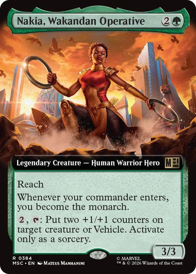 Nakia, Wakandan Operative (Extended Art) (384) [Marvel Super Heroes]