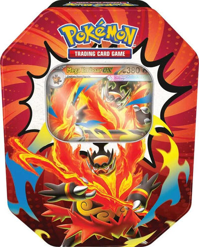 Ascended Heroes Tin [Mega Emboar ex] [ASC] - [ME: Ascended Heroes]