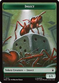 Insect // Clue Double-Sided Token [MSH-012/017] - [Marvel Super Heroes] (English)