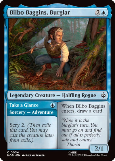 Bilbo Baggins, Burglar