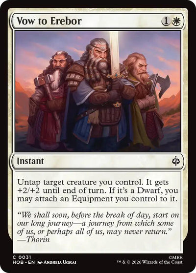 Vow to Erebor