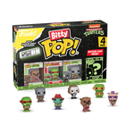 Funko Bitty Pop! Teenage Mutant Ninja Turtles 4-Pack Splinter, Raphael, Rocksteady, and Mystery