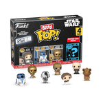 Funko Bitty Pop! Star Wars 4-Pack Princess Leia, R2-D2, C-3PO & Mystery