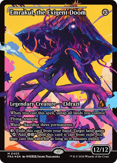 Emrakul, the Exigent Doom (Showcase) [FRA-403] - [Reality Fracture] (English)