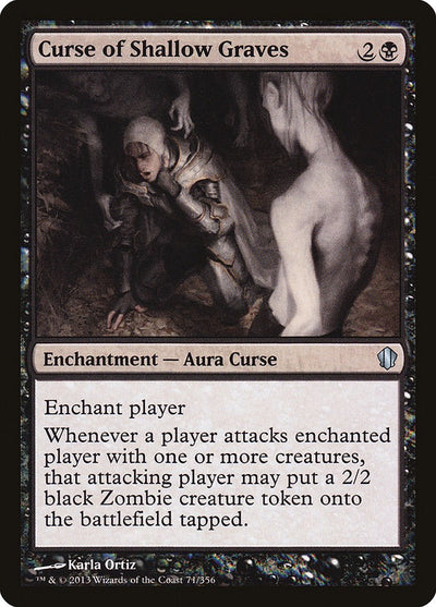 Curse of Shallow Graves [C13-71] - [Commander 2013] (English)