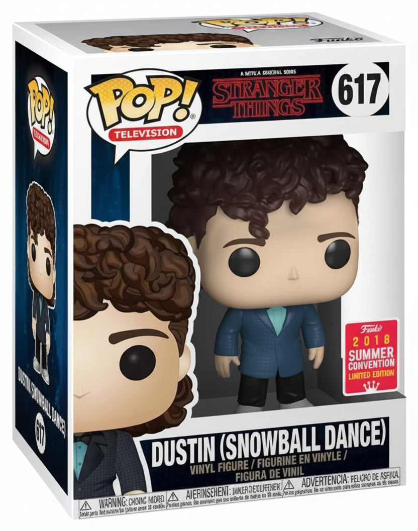 Funko Pop! vinyl figure of a character in a blue suit with packaging on a white background