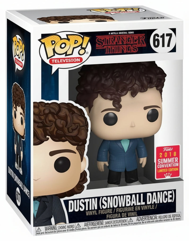Funko Pop! vinyl figure of a character in a blue suit with packaging on a white background