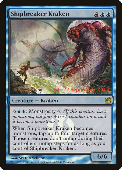 Shipbreaker Kraken [PRE-63] - [Prerelease Cards] (English)