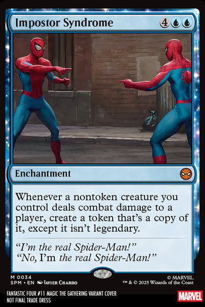 Fantastic Four #11 – Javier Charro Magic: The Gathering Variant