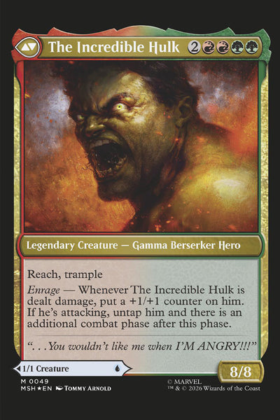 Infernal Hulk #8 Classified Artist Magic: The Gathering Variant