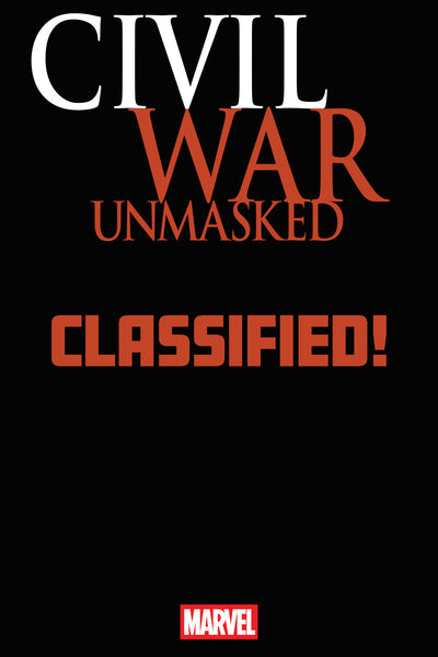 Civil War: Unmasked #2 – Classified Artist Magic: The Gathering Variant