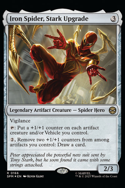 Iron Man #5 – Kevin Glint Magic: The Gathering Variant