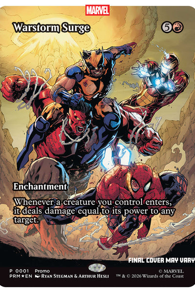 Avengers: Armageddon #1 Ryan Stegman Magic: The Gathering Variant