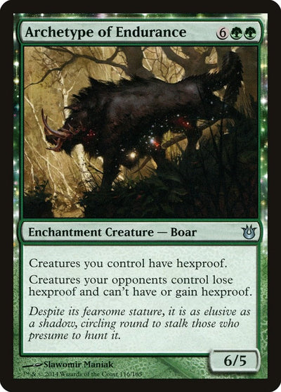 Archetype of Endurance [BNG-116] - [Born of the Gods] (English)