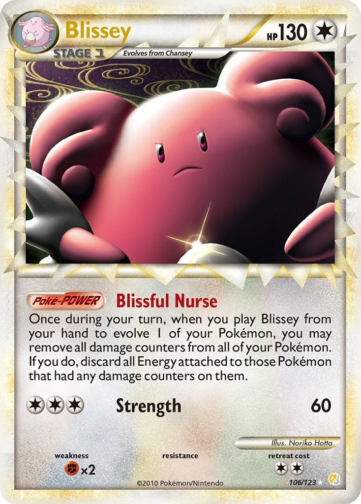 Image for Blissey (Prime) (106/123) [HeartGold SoulSilver] - Pokemon