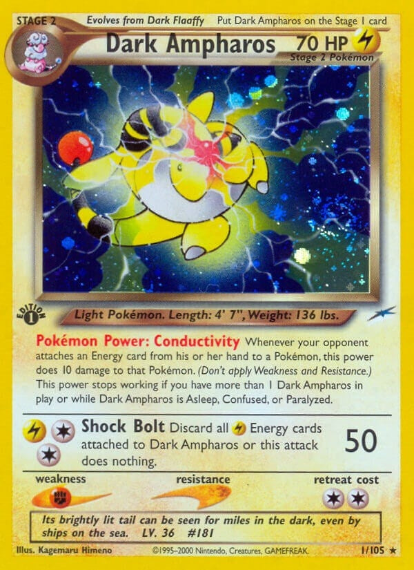 Image for Dark Ampharos (001/105) [Neo Destiny] - Pokemon