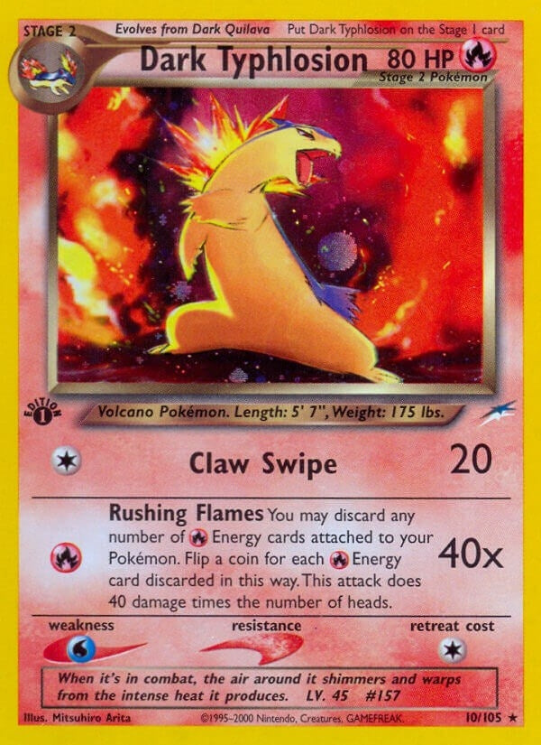 Image for Dark Typhlosion (010/105) [Neo Destiny] - Pokemon