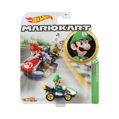 Mattel Hot Wheels Luigi Standard Kart Vehicle