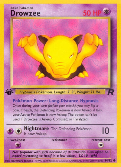 Drowzee [TR-54/82] - [Team Rocket] [{langShort}]