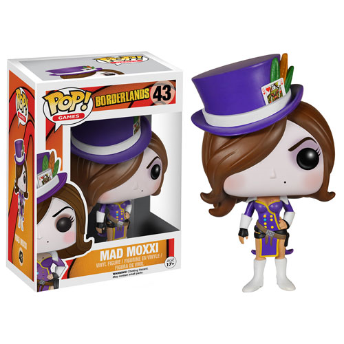 Funko Pop! Games: Borderlands Mad Moxxi #43 — packaging stock image