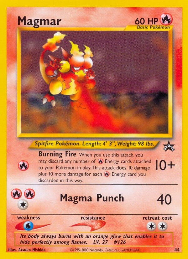 Image for Magmar (44/53) [WoTC Promo] - Pokemon