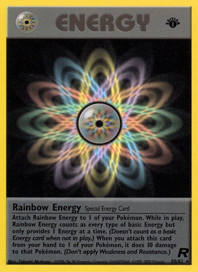 Rainbow Energy (80) (80/82) [Team Rocket]