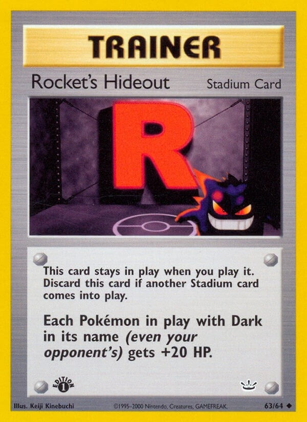 Image for Rocket's Hideout (63/64) [Neo Revelation] - Pokemon